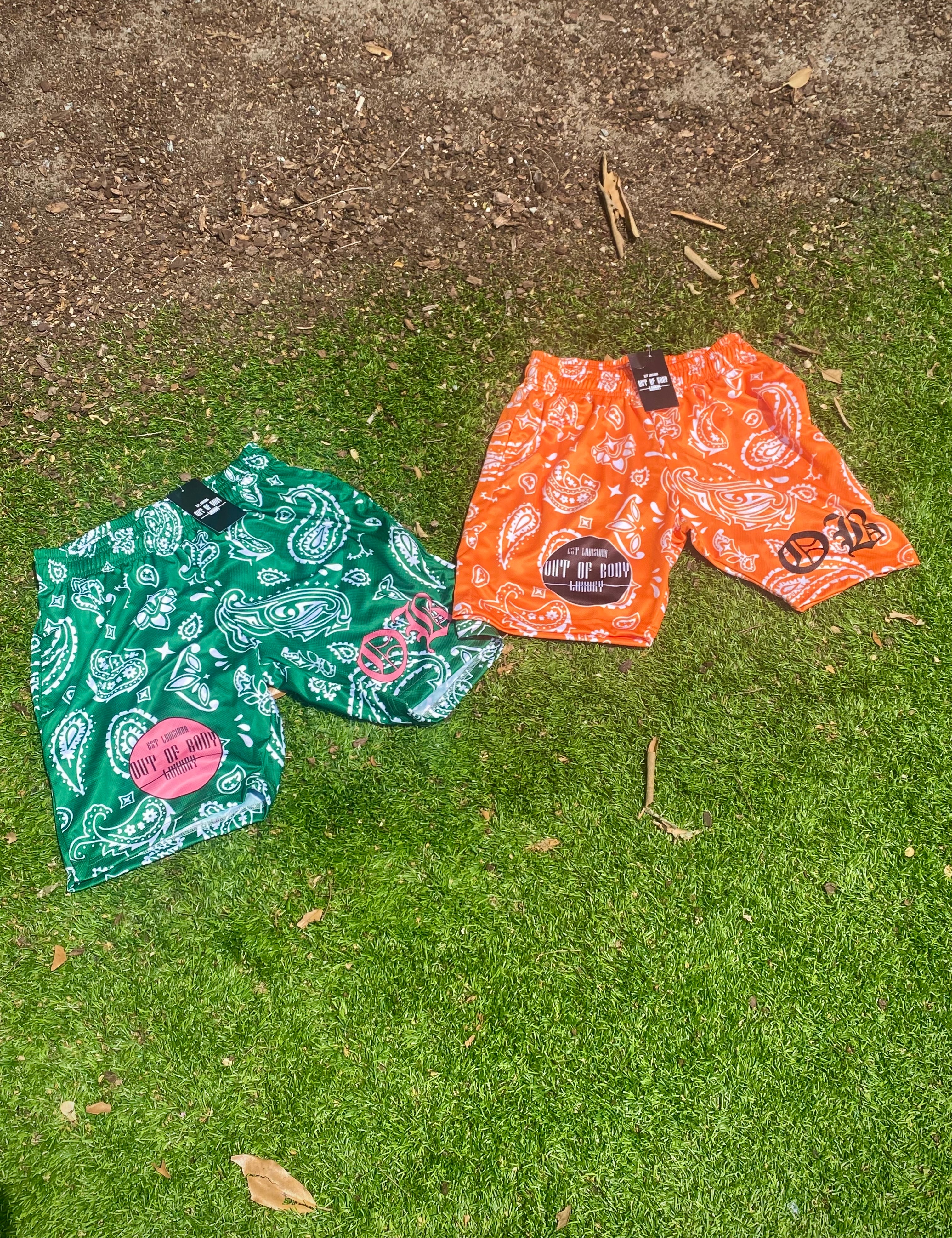 Bandanna Print Urban Luxury Shorts Release